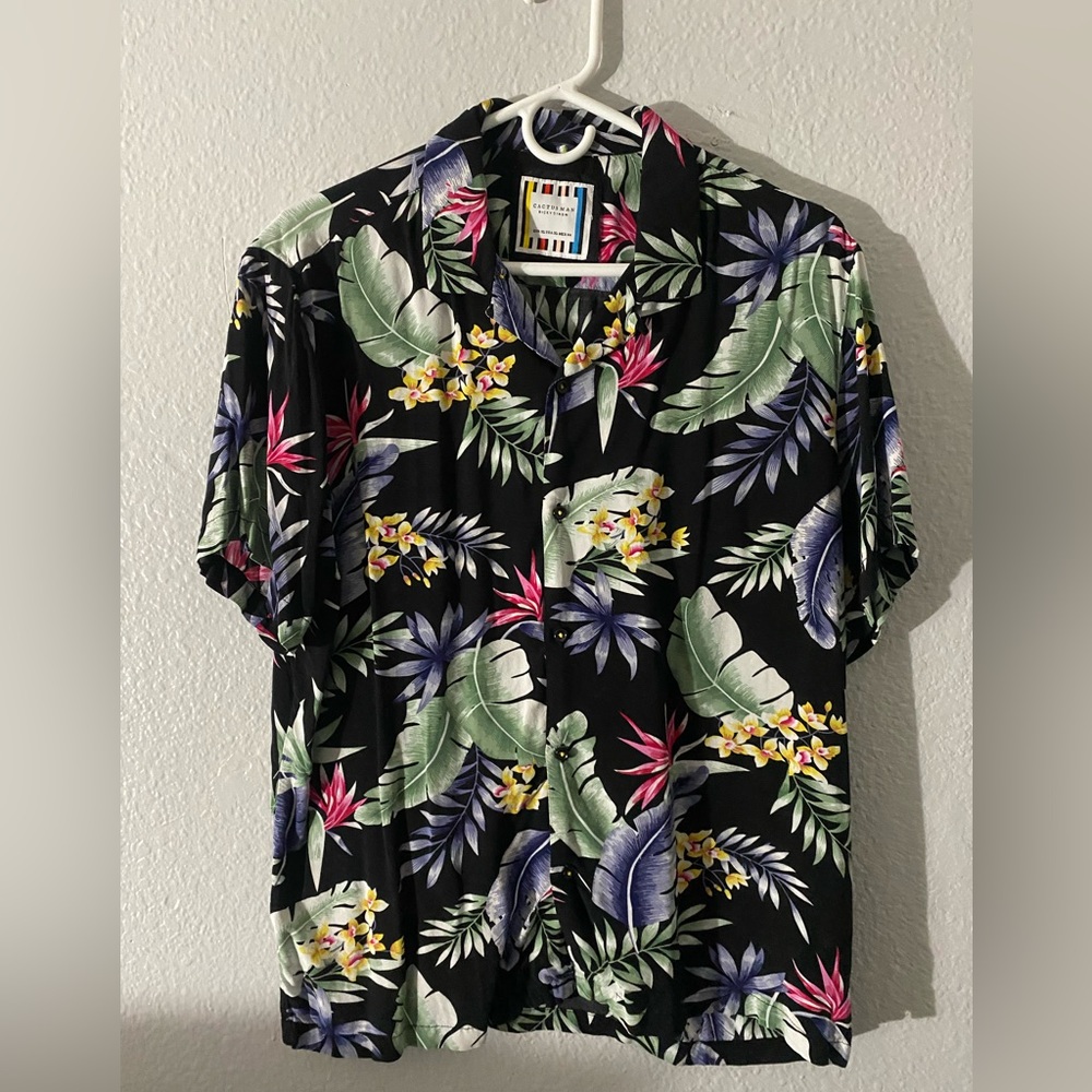 Men’s Cactus Man by Ricky Singh Hawaiian Shirt (XL)